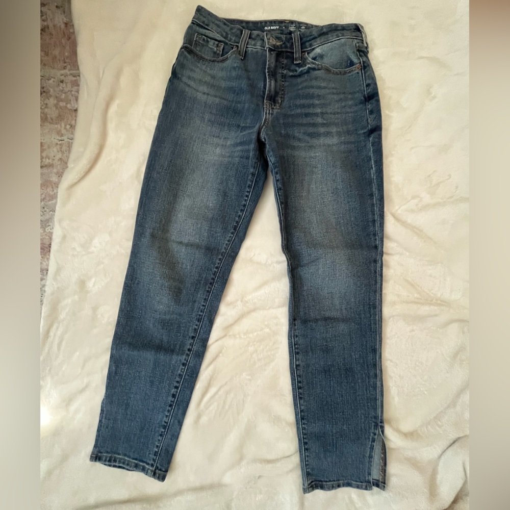 Old Navy Women's Dark Blue Skinny Jeans